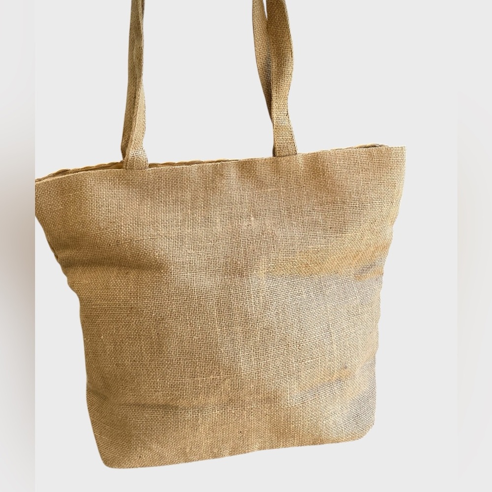Salt + Umber Isla Jute Seashell Tote Bag Boho Coastal Chic NWT - Picture 16 of 17